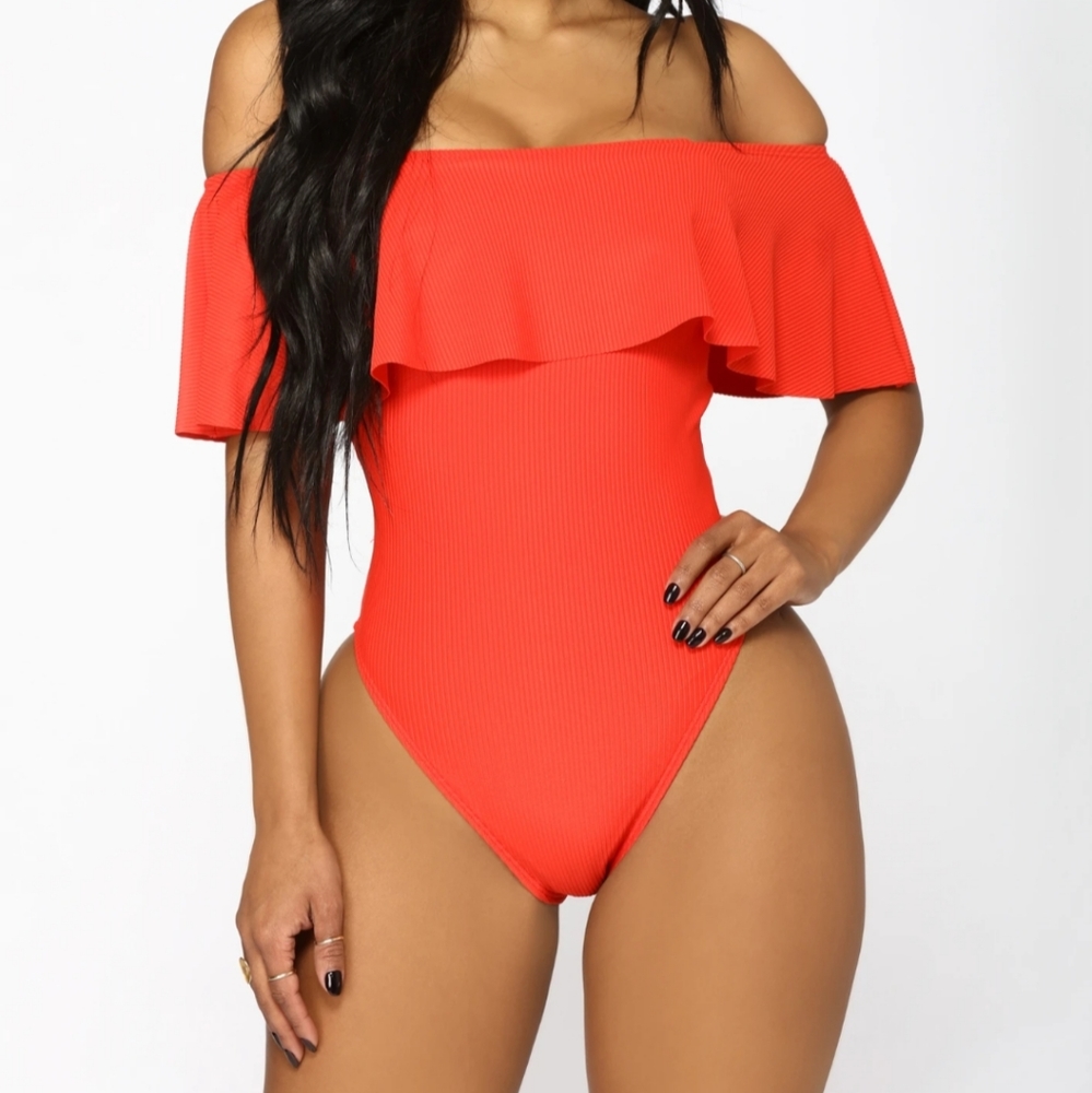 New one piece bathing suit